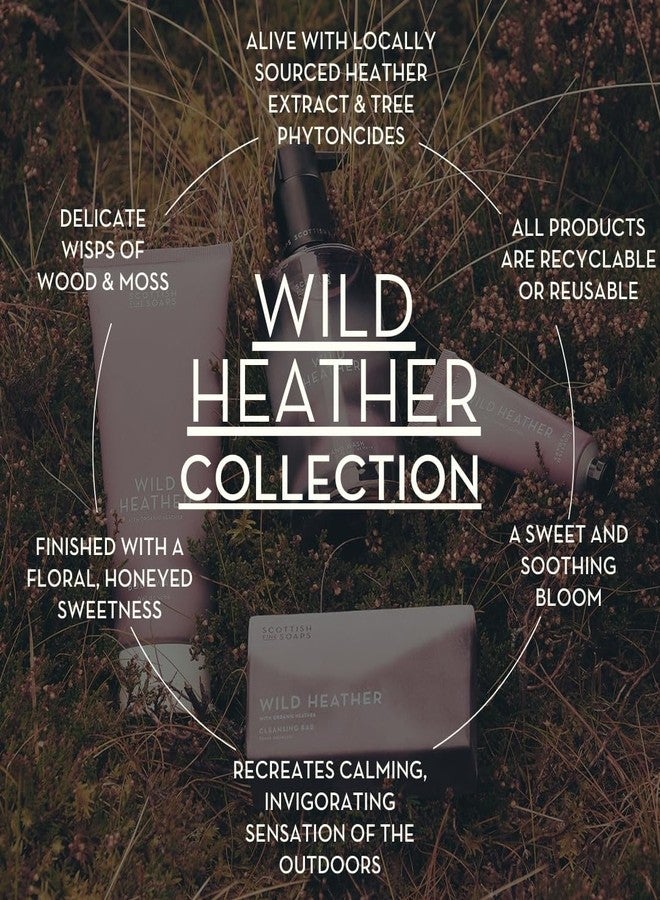 Scottish Fine Soaps Wild Heather Hand Wash Refill, Organic Heather Extract, Paraben-Free, Premium Beauty Collection, 1.2 Litre Pouch - Image 2